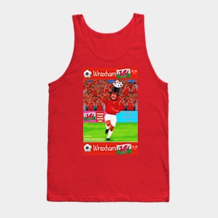 A Hat - Trick Wrexham funny sayings Tank Top